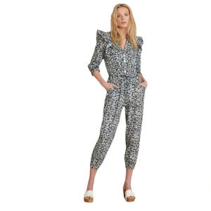 Veronica Beard Size 0 Tanya jumpsuit in excellent like-new condition